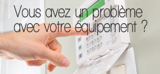 Problème d'équipement